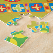 Peace Symbolsデザイン ジグソーパズル (側面)