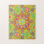 Peace Symbolsデザイン ジグソーパズル (縦)