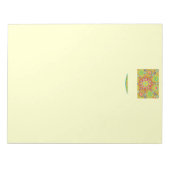 Peace Symbolsデザイン ノートパッド (正面)