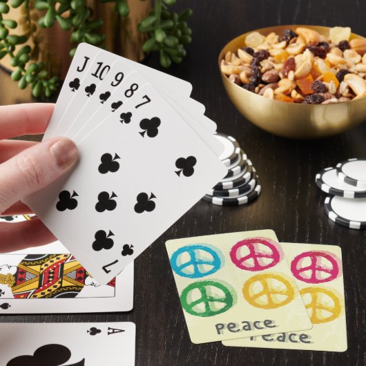 Peace Symbols Playing Cards トランプ (インサイチュ)