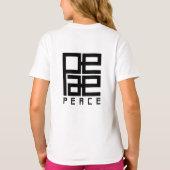 Peace Tシャツ (裏面)