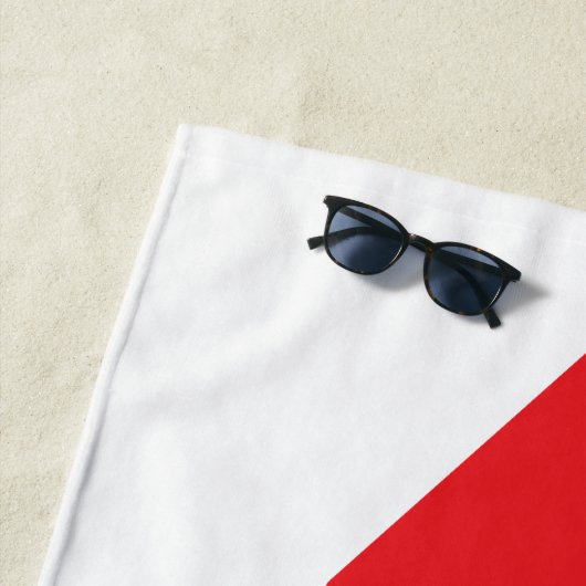 Peace theme designed beach towel ビーチタオル (インサイチュ)