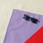 Peace theme designed beach Towel ビーチタオル (インサイチュ)