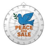 Peace Themed ダーツボード (正面)