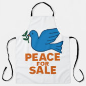 Peace themed apron エプロン (正面)