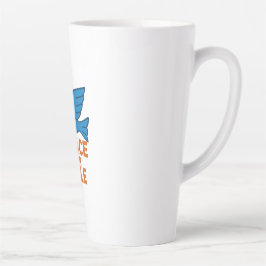 Peace Themed Coffe Mug ,Traveller Mug カフェラテマグ