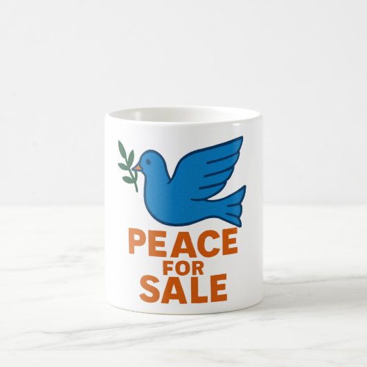 Peace Themed Coffe Mug ,Traveller Mug コーヒーマグカップ (中央)
