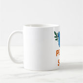 Peace Themed Coffe Mug ,Traveller Mug コーヒーマグカップ (左)