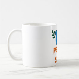 Peace Themed Coffe Mug ,Traveller Mug コーヒーマグカップ
