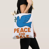 Peace Themed Tote Bag トートバッグ (クローズアップ)