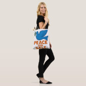 Peace Themed Tote Bag トートバッグ (モデル)