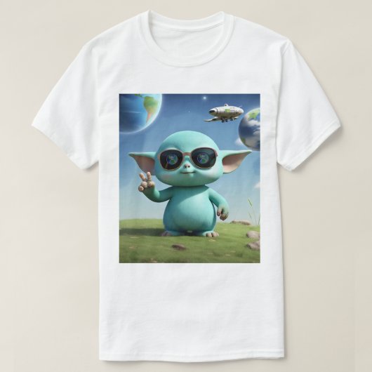 PEACE TO EATHLINGS Tシャツ (デザイン正面)