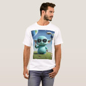 PEACE TO EATHLINGS Tシャツ (正面フル)