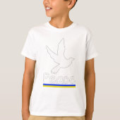 Peace - Ukraine   Tシャツ (正面)