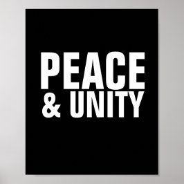 PEACE & UNITYのポスター ポスター