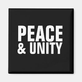 PEACE & UNITYマグネット マグネット