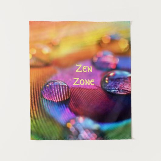 PEACE WALL ART - ZEN ZONEタペストリー(50 x 60") タペストリー (正面)