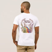 Peace Within, Pride Around – LGBTQ Camping Nature Tシャツ (裏面フル)