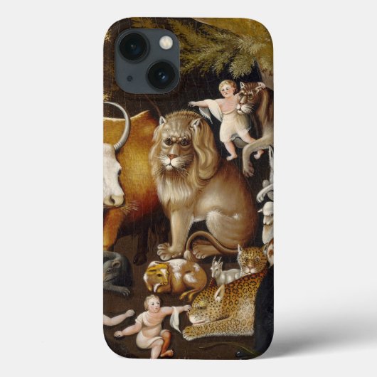 Peaceable Kingdom, c.1834 (oil on canvas) Case-Mate iPhoneケース (裏面)