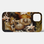 Peaceable Kingdom, c.1834 (oil on canvas) Case-Mate iPhoneケース (裏面 (横))