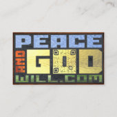 PeaceAndGodWill.com 名刺 (裏面)