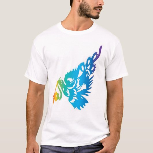 peacecock tシャツ (正面)
