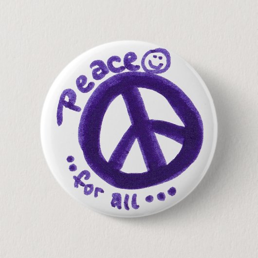 PeaceForAll Pin 缶バッジ (正面)