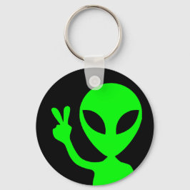 Peaceful Alien キーホルダー