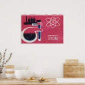 Peaceful Atom Chemistry - Matchbox Print ポスター (キッチン)