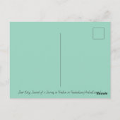 Peaceful Beach ポストカード (裏面)