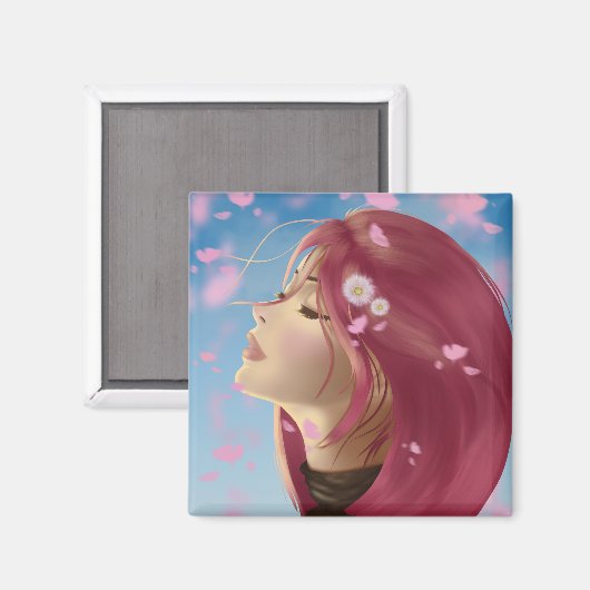 Peaceful Bloom マグネット (正面/裏面)