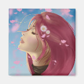 Peaceful Bloom マグネット (正面)