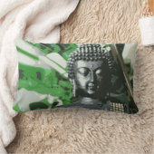 Peaceful Buddha Meditation Lumbar Pillow – Zen ランバークッション (ブランケット)