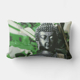 Peaceful Buddha Meditation Lumbar Pillow – Zen ランバークッション