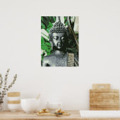 Peaceful Buddha Meditation Poster – Centered Zen A ポスター (キッチン)