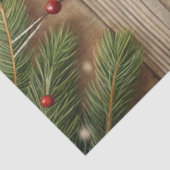 Peaceful Christmas bells decoupage paper red green 薄葉紙 (詳細)