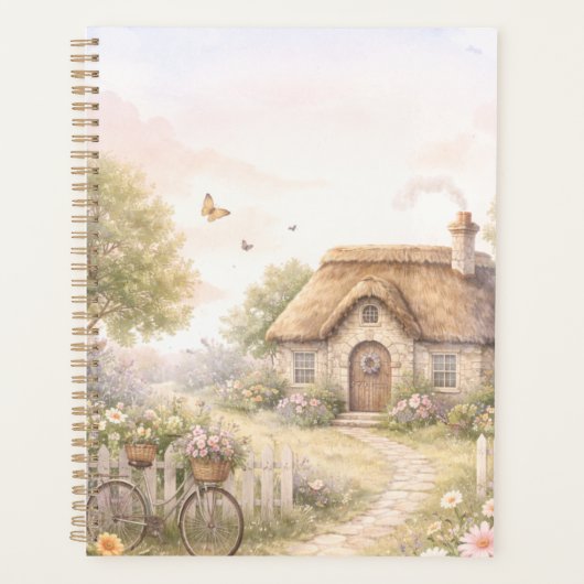 Peaceful Cottage Life Planner プランナー手帳 (正面)