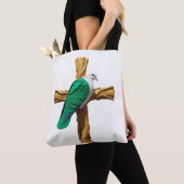 Peaceful Crest Harmony トートバッグ (クローズアップ)