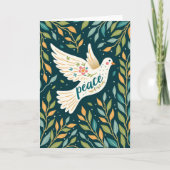 Peaceful Dove Art Card カード (正面)