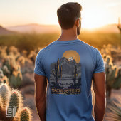 Peaceful Easy Feeling - Vinyl Desert Sunset Cactu Tシャツ
