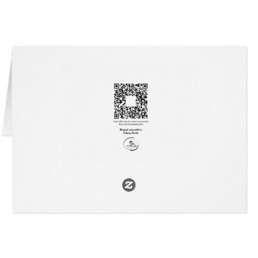 Peaceful Falling Snow (裏面横)