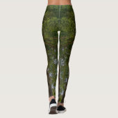 Peaceful Forest With Golden Light Photo Legging レギンス (裏面)