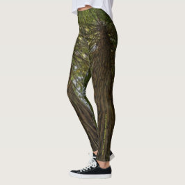 Peaceful Forest With Golden Light Photo Legging レギンス