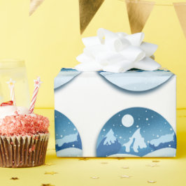 Peaceful Frosted Landscape ラッピングペーパー