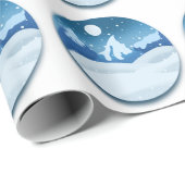 Peaceful Frosted Landscape ラッピングペーパー (ロールコーナー)