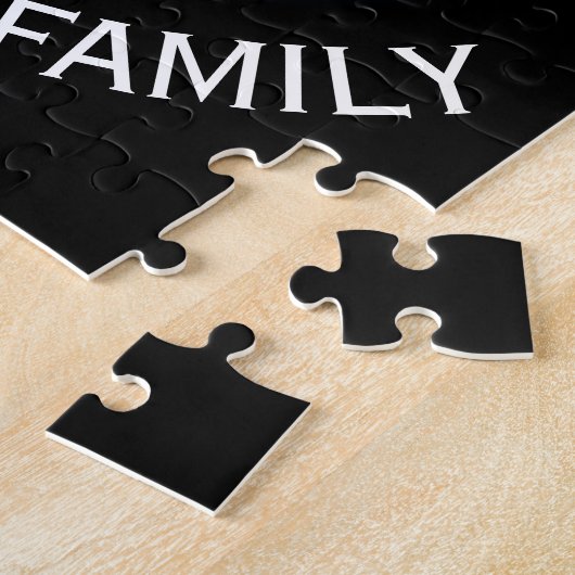 Peaceful Frosted Landscape Custom ジグソーパズル (側面)