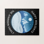 Peaceful Frosted Landscape Custom ジグソーパズル (横)