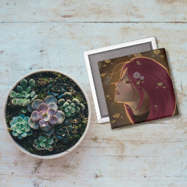 Peaceful Golden Glow マグネット