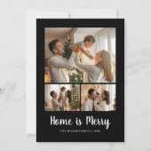 Peaceful Home Is Merry Christmas Card シーズンカード (正面)