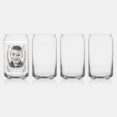 Peaceful Kid Custom Glass - World Peace Day Design ガラス缶 (裏面)